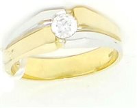 Anello Lorenza Gioielli Uomo in Oro giallo Zirconia 665827-23 - 665827-23